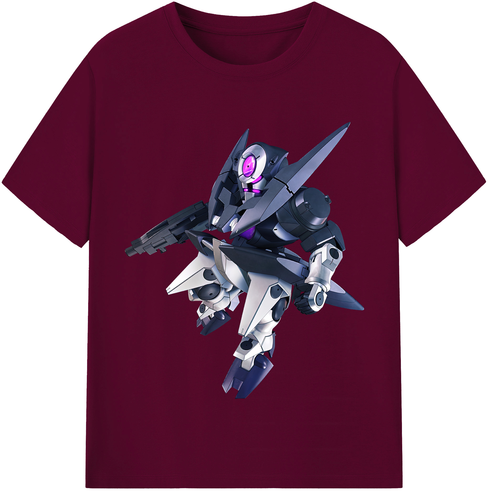 （画像用） 機動戦士ガンダム Mobile Suit Gundam レディースカジュアルプリントTシャツ（綿100％）